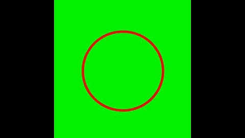 Green screen circle 🔵 Free copyright