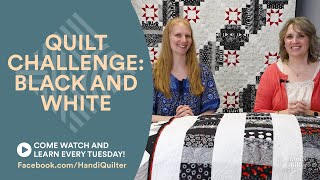 Quilt Challenge: Black and White