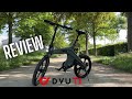 dyu T1 Review - Design E-Bike zum Klappen im Test