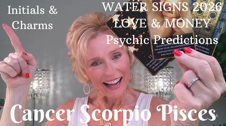CANCER SCORPIO PISCES 🥳2026 NEW YEAR Psychic Predictions🤯🥳What's Coming In LOVE & MONEY😮💖WATER SIGNS