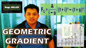 What is a Geometric Gradient cash flows, Tagalog