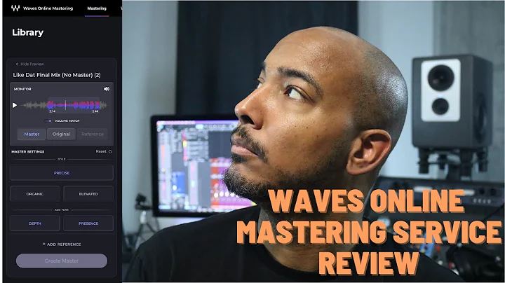 Waves Online Mastering Service Review - Better than LANDR?