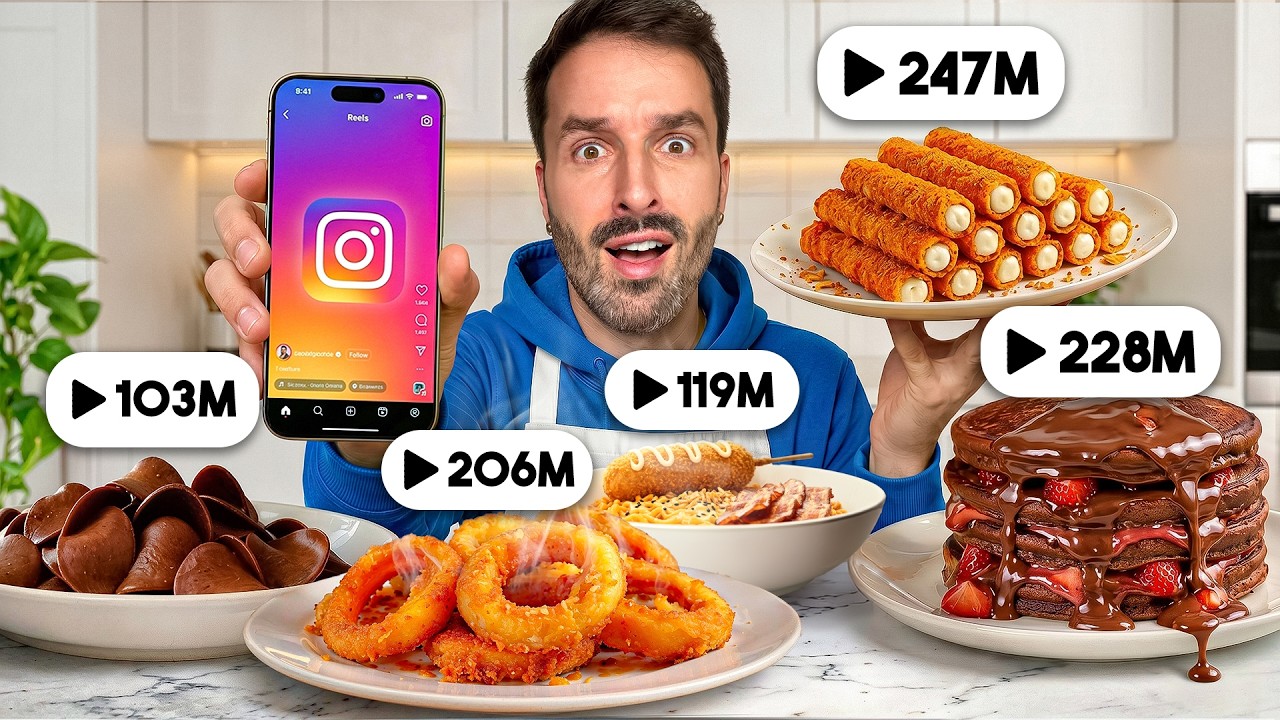 Je teste les recettes instagram avec le plus de vues