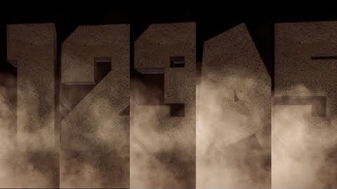 FREE Colossal Countdown Introduction Transition - Top 5 Plays [Cinema 4D]