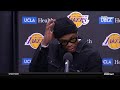 Russell Westbrook Postgame Interview | Los Angeles Lakers lose to the Houston Rockets 104-99