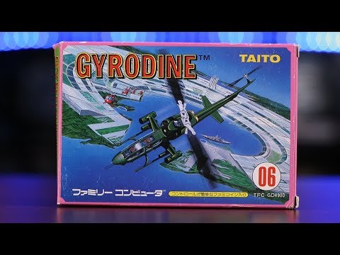 Classic Game Room - GYRODINE for Nintendo Famicom review - Classic Game Room - GYRODINE for Nintendo Famicom review