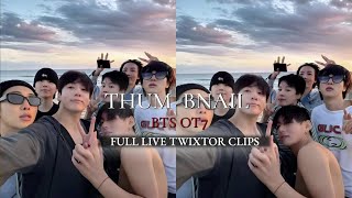 Bts Ot7 Live Twixtor Clips For Edit 17.08.2025 Bts Live