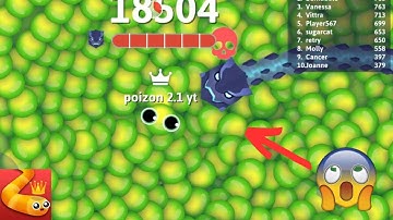 snake io unlocked an epic event skin in snake.io - over the rainbow gameplay! #greenie game play