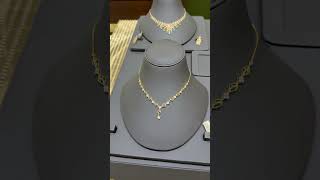 Joyalukkas Diamond Necklace Collection #gold #necklace #diamonds #joyalukas #shorts#viral