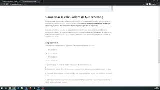 Calculadora de Supernetting - Aprende su USO | Superredes IP ☑️ screenshot 3