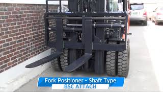 Bsc Attach Fork Positioner Shaft Type