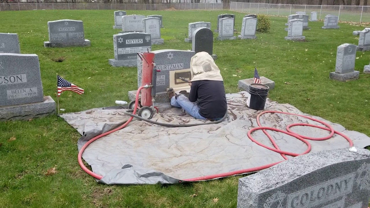 2019 onsite lettering death date engraving YouTube