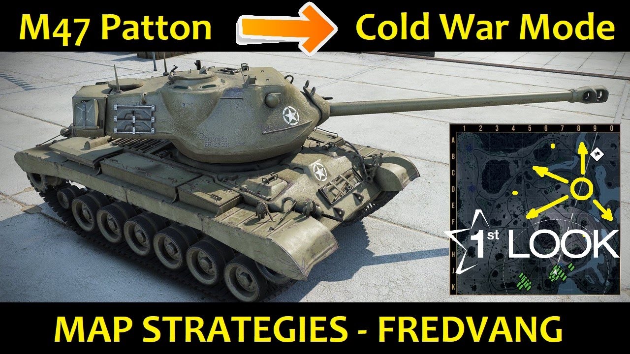 Wot Console Modern Armor M47 Patton Map Strategies Fredvang 1st Look Youtube