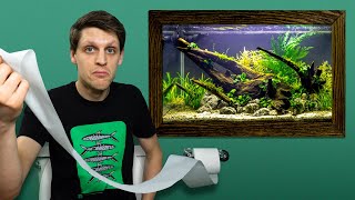 In-Wall Bathroom Aquarium. Did I Take My Dream Too Far?