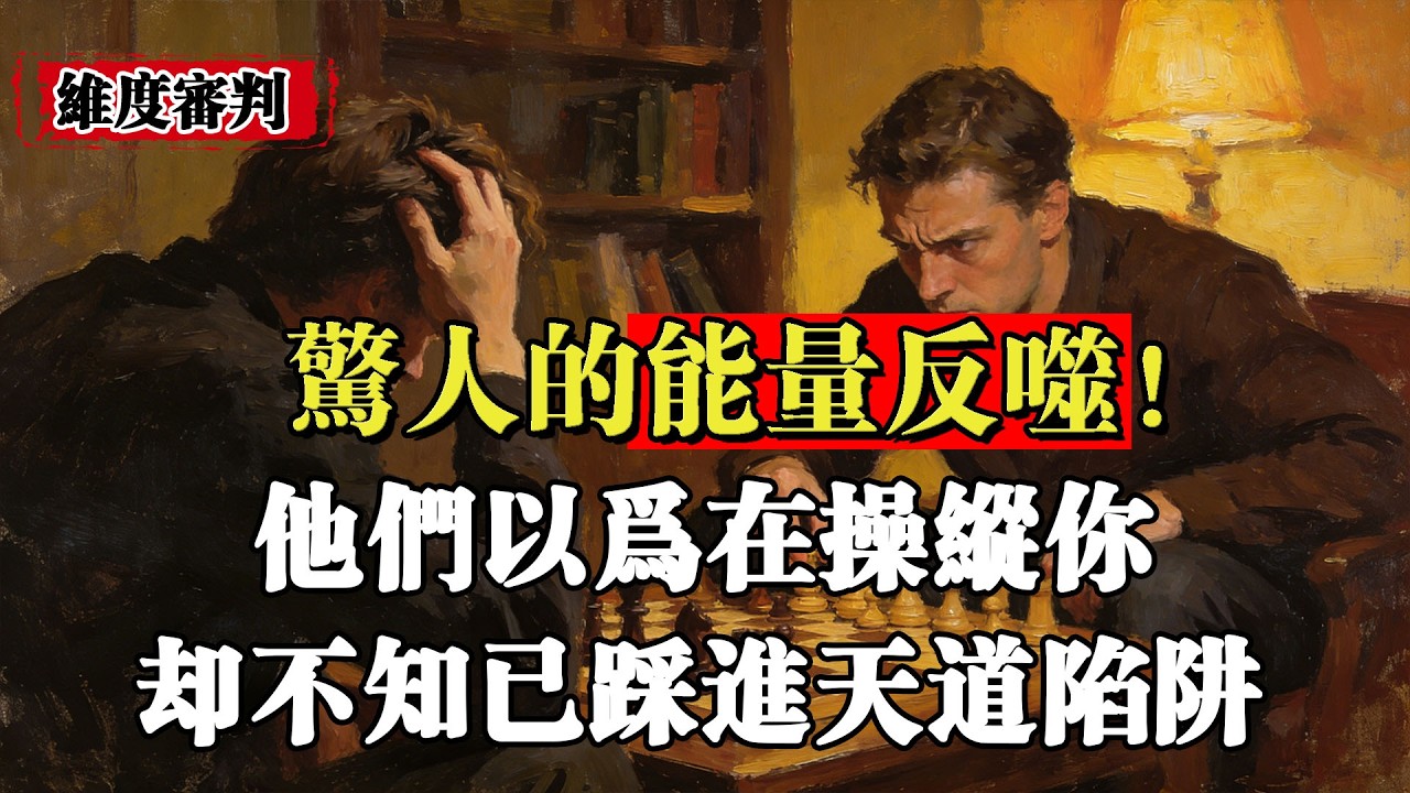 『天選之人』驚人的能量反噬！他們以為在操縱你，卻不知已踩進天道陷阱：那一秒，他們的精神徹底坍塌。