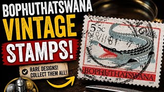 Vintage Bophuthatswana Stamps You Don't See Every Day | PHILATELY |