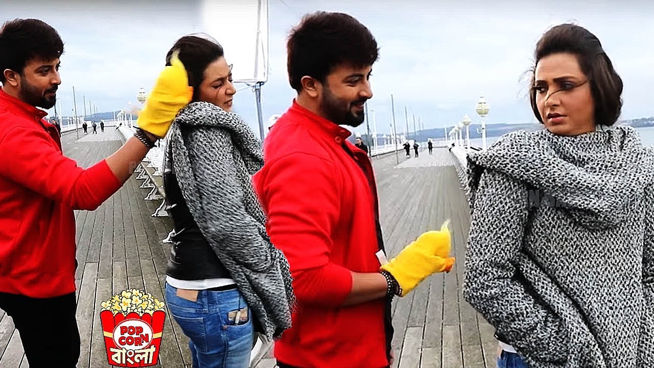 আমাকে ডিসটার্ব করো  না -শাকিব খান কে বললো শুভশ্রী | Shakib Khan-Subhasree movie shoot