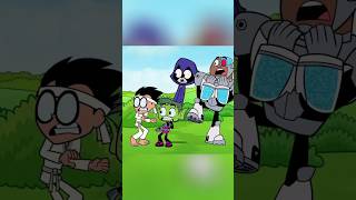 Robin's enemies are not what we thought! 😆 #reels #teentitansgo #funny #dc #cartoon #shorts