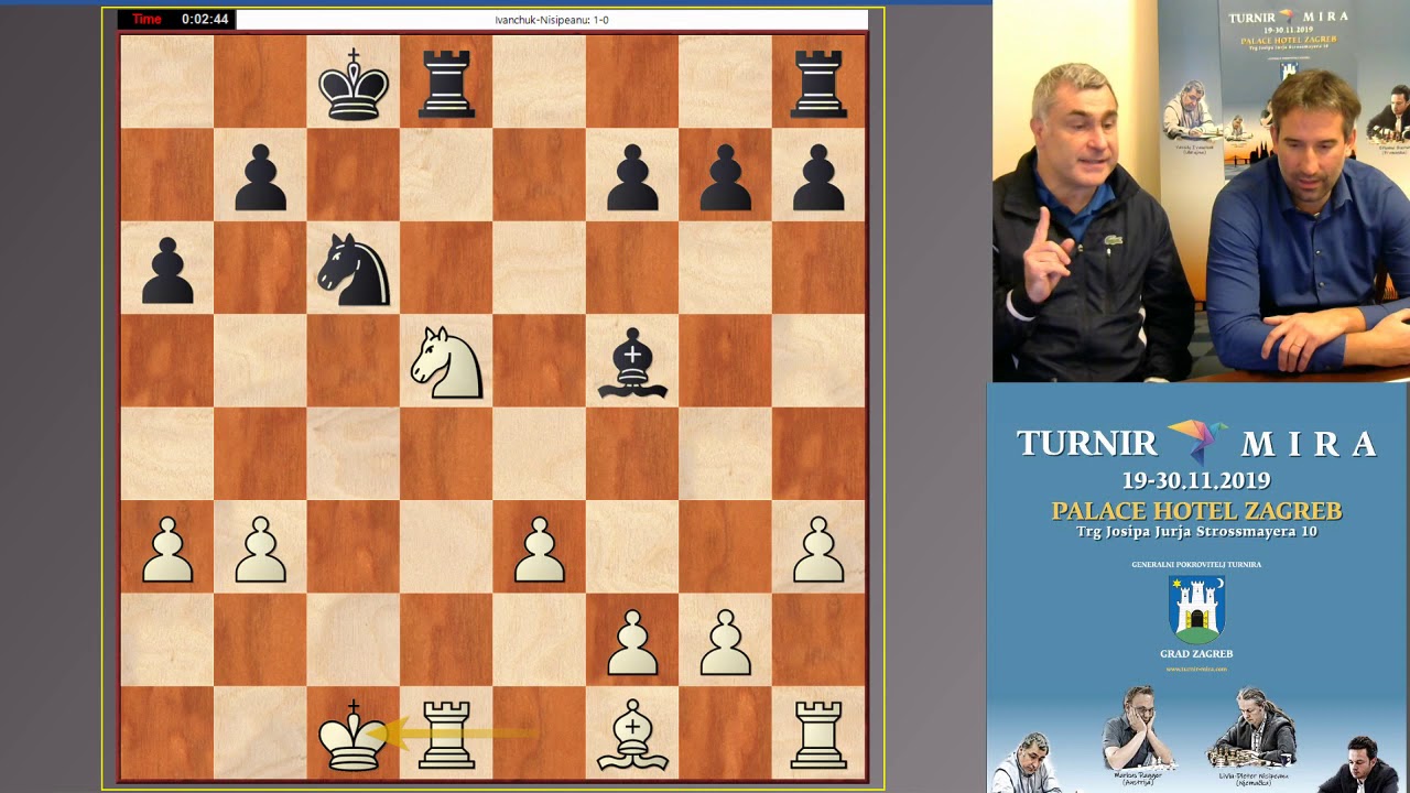 Tournament of Peace Zagreb 2019 Ivanchuk - Nisipeanu