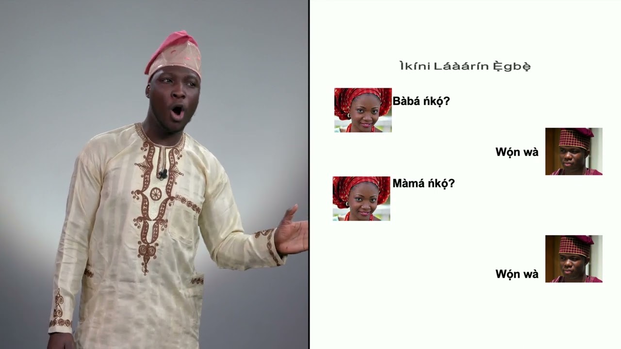 ⁣BASIC GREETINGS IN YORUBA