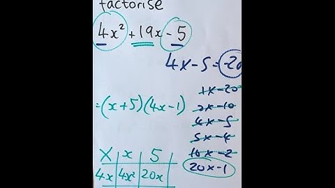 Y10 Factorising