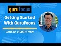 Getting started with gurufocus