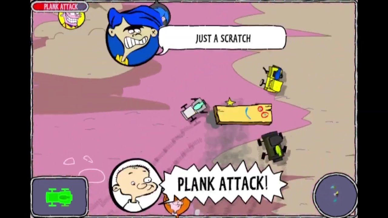 Ed, Edd n Eddy Cul De Sac Smash 2 Wheels