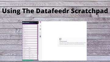Using The Datafeedr Scratchpad