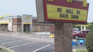 Brandi Cummings on cleanup efforts after McDonald's fire