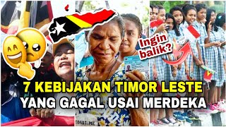 Ingin Balik Lagi Ke Indonesia 7 Kebijakan Timor Leste Yang Gagal Usai Merdeka