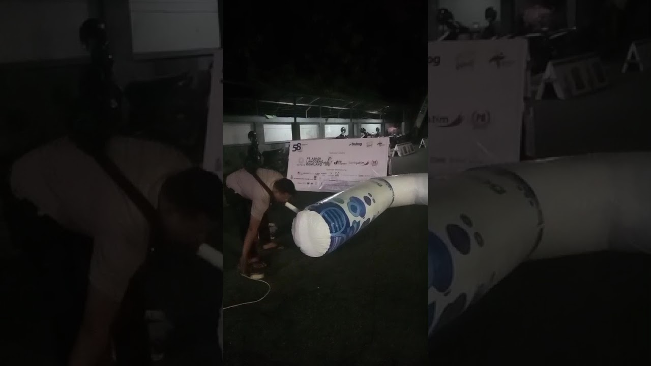 tutorial cara memasang balon gate yang berbahan PVC