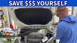 Kia Stinger Oil Change Made Easy (My Method)