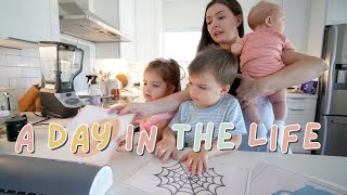 homemade playdough recipe + hanging out at home + GRWM | KAYLA BUELL
