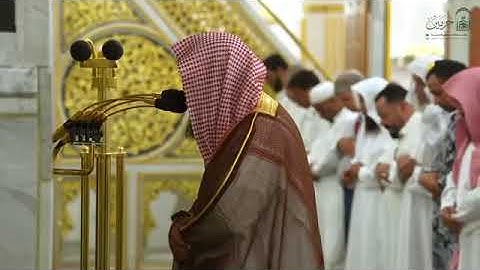 صلاة المغرب للشيخ صلاح البدير من المسجد النبوي الشريف 29 صفر 1447 فواتيح سورة الرحمن 