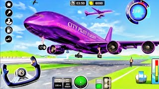 Flight Airplane City Pilot Simulator - Plane Boeing Emergency Landing - Android Gameplay screenshot 3