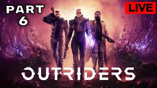 OUTRIDERS LIVE STREAM Walkthrough Gameplay Part 6 - FULL GAME PS5