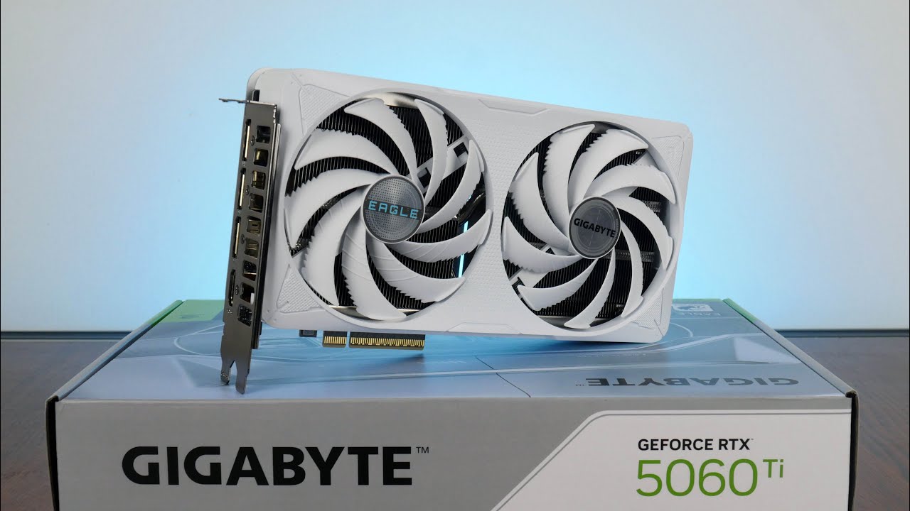 Gigabyte GeForce RTX 5060 EAGLE OC 8G GV-N5060EAGLE OC-8GD 8GB GDDR7 128-bit PCIe 5.0 Desktop Graphics Card - View #2