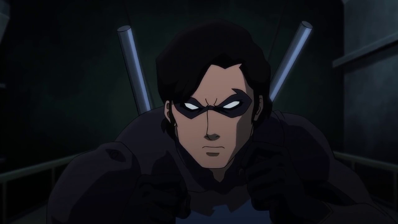 Nightwing vs Batman Batman: Bad Blood - YouTube.