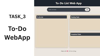 OIBSIP TASK3 ToDo