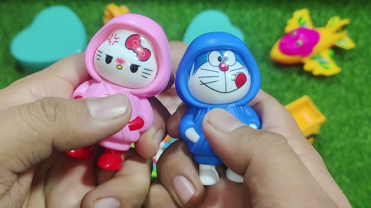 Long Slide Game With Cow Elephant Gorilla Hippopotamus Tiger - 3d Animal Game - Funny 3d Animals