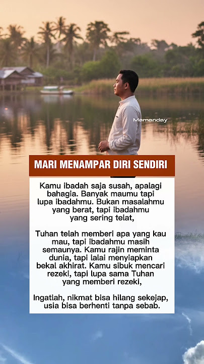 mari men4mpar diri sendiri #quotes #nasihatkehidupan #ceritakehidupan