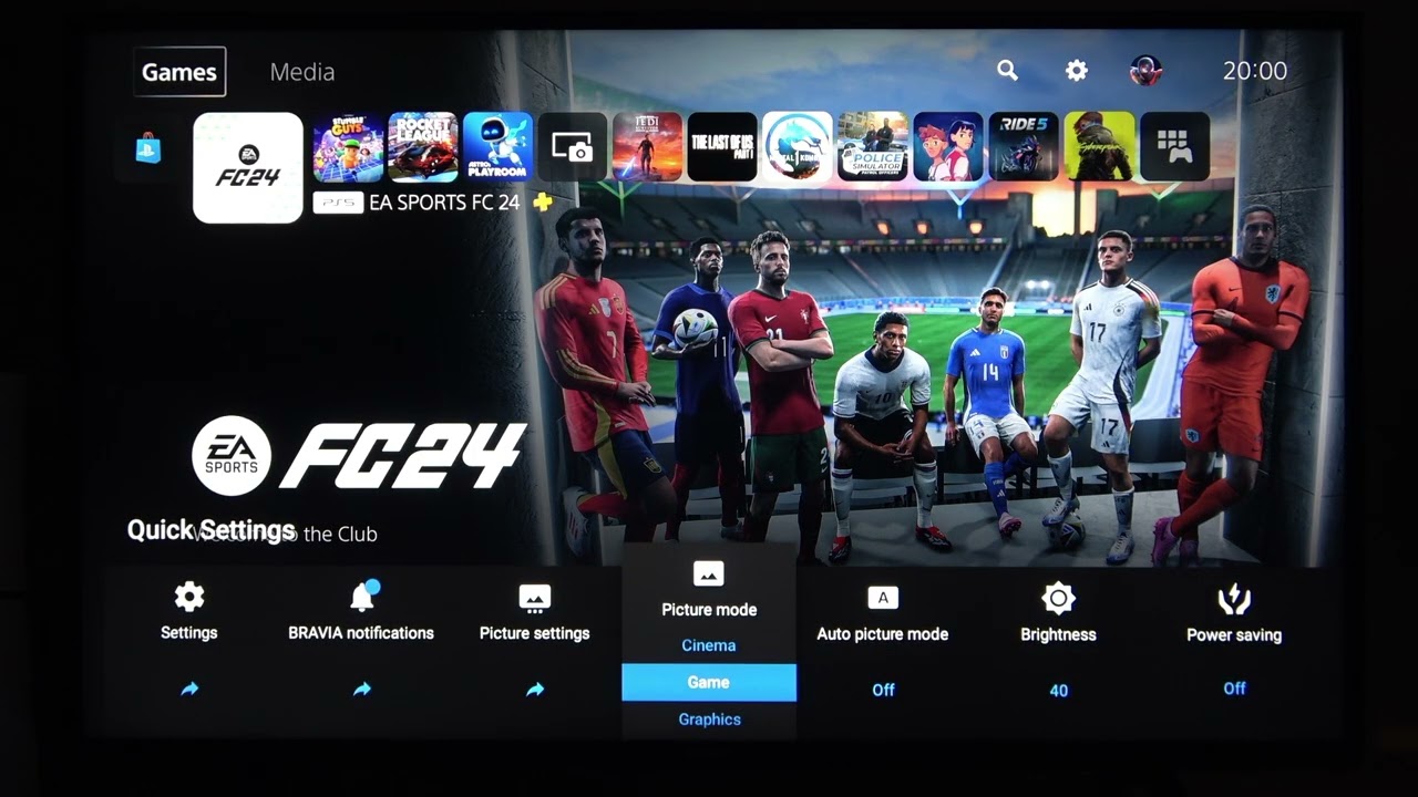 Уменьшите задержку ввода на телевизоре Sony: включите игровой режим