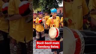 Bocil Main Gendang Beleq lombokgendangbeleqgendangbeleqlombokpantailomboklomboktimurmandalika