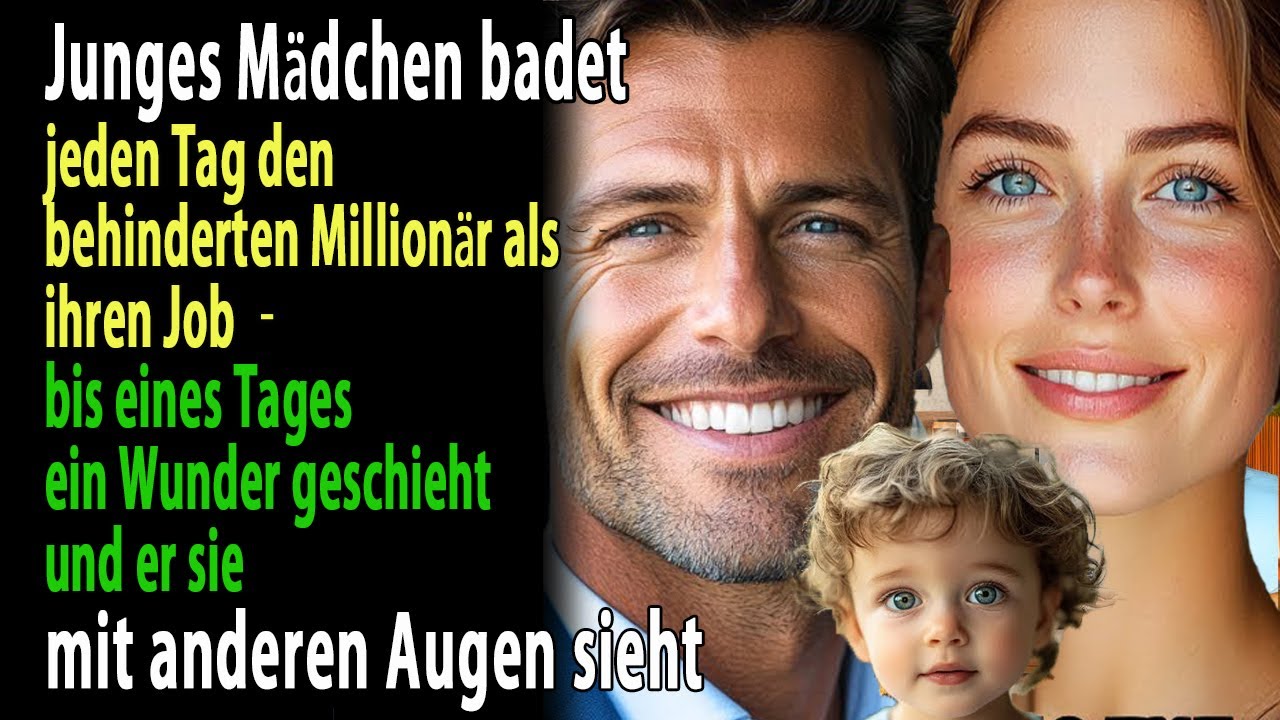 Ein Mädchen badet täglich einen behinderten Millionär – bis eines Tages ein Wunder geschieht…