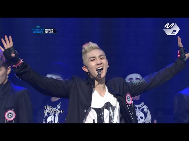 [STAR ZOOM IN] 뉴이스트(NU'EST) - FACE @M COUNTDOWN Debut Stage class=