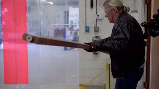 Plastic bags into benches - Eco Plastic Products of Delaware - a non-profit org