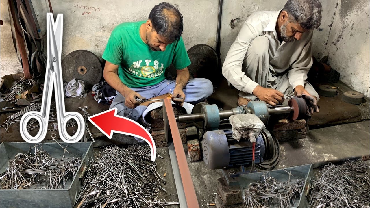 How High Quality Scissors Making Process in Sialkot | Scissors ...