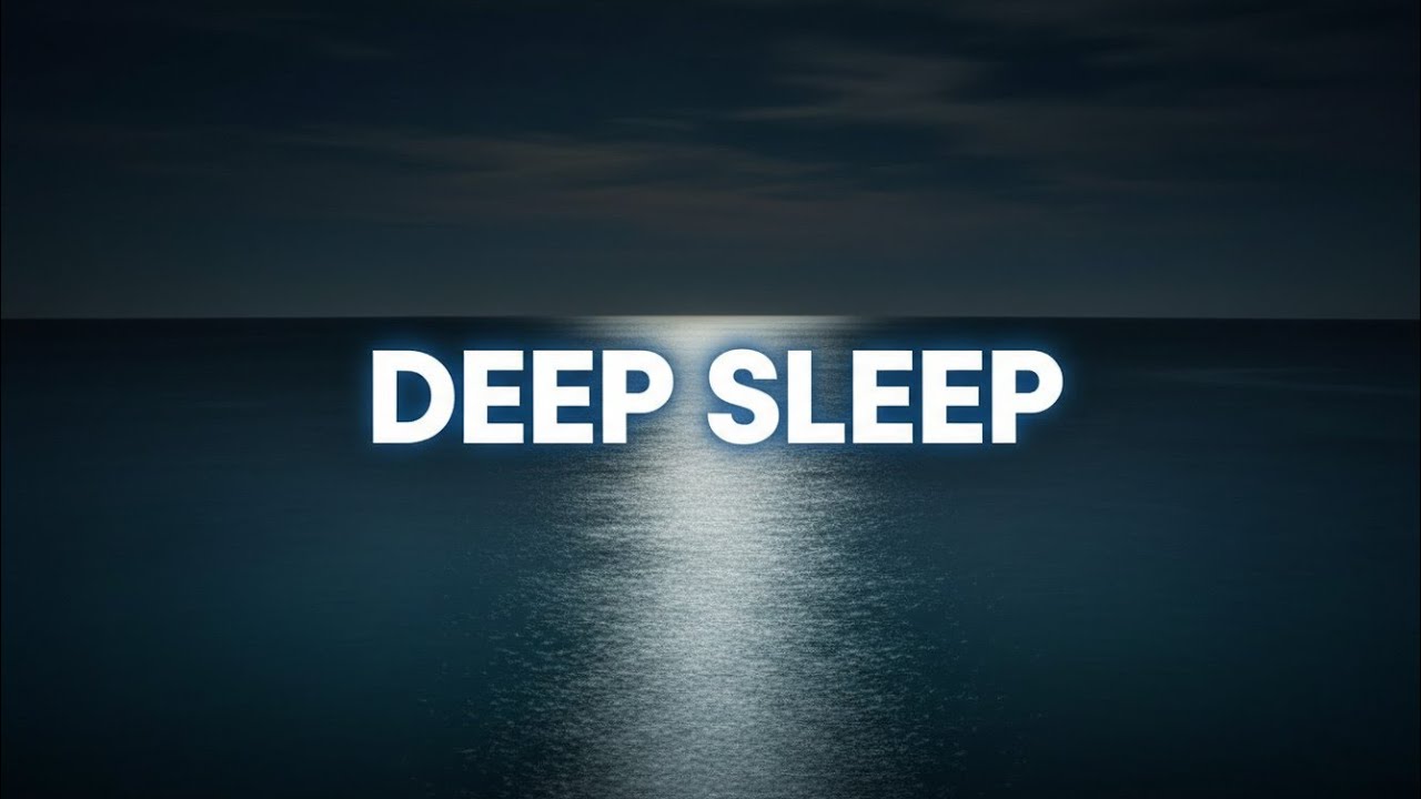 Deep Sleep | Calm Ocean Night Sounds (No Music)