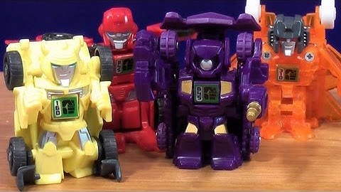 TRANSFORMERS BOTSHOTS SERIES 2 TOY REVIEW!!..