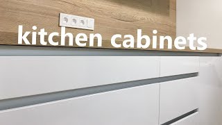 diy frameless kitchen cabinets